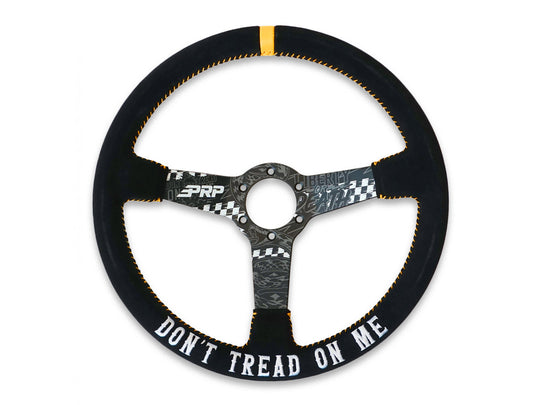 PRP Don’t Tread on Me Deep Dish Suede Steering Wheel